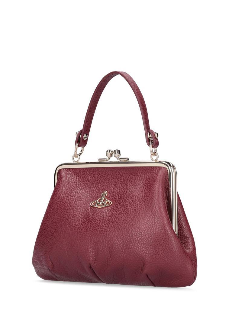 商品Vivienne Westwood|Granny Frame Grained Leather Bag,价格¥1996,第1张图片