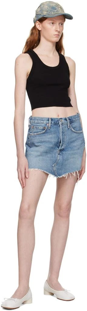 商品AGOLDE|Blue Parker Denim Miniskirt,价格¥1125,第4张图片详细描述