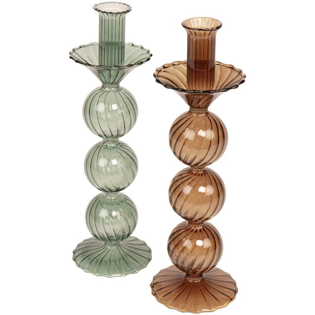 商品Day Birger et Mikkelsen Home|Day Birger et Mikkelsen Home Venizian Candlestick - Amber - Large,价格¥99,第2张图片详细描述