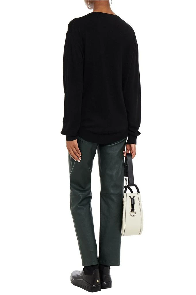 商品MARKUS LUPFER|Joey embellished jacquard-knit merino wool sweater,价格¥940,第1张图片