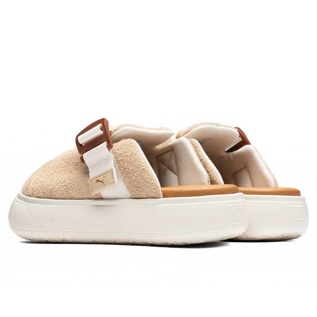 商品Puma|Puma Women's Suede Mayu Mule - Khaki,价格¥374,第4张图片详细描述