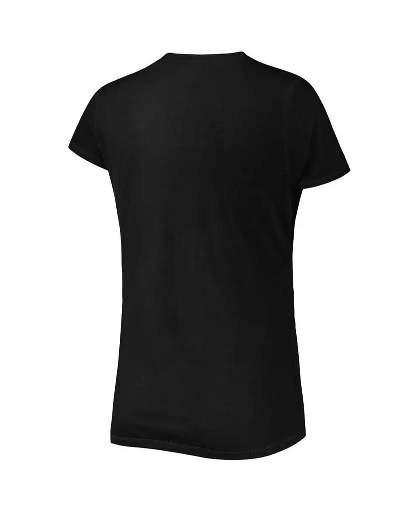 商品Concepts Sport|Women's Black, Gray Las Vegas Raiders Plus Size Badge T-shirt and Pants Sleep Set,价格¥449,第3张图片详细描述