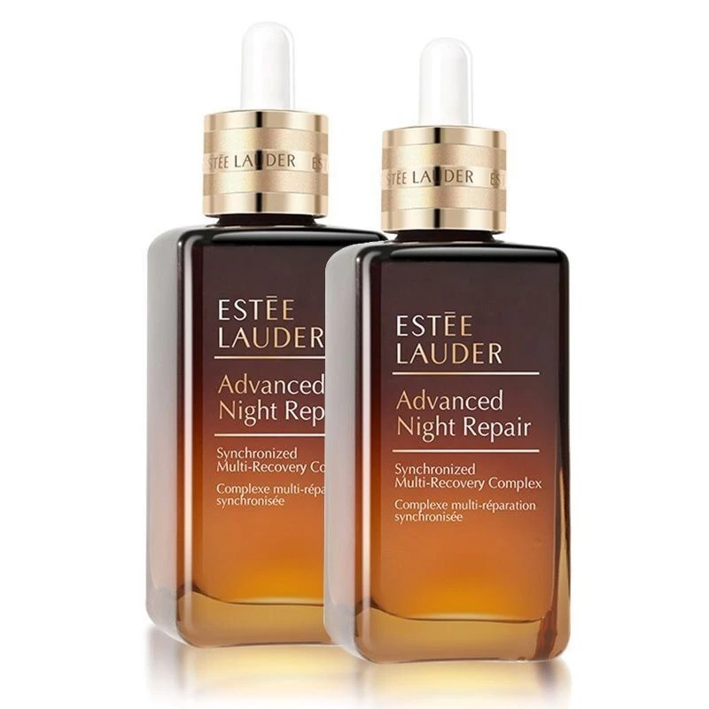 商品Estée Lauder|【2件装】雅诗兰黛 第七代特润小棕瓶精华 100ML *2（有效期至23年8月）,价格¥1647,第1张图片