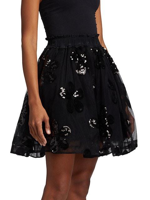 商品Simone Rocha|Sequined Tulle Tutu Miniskirt,价格¥5873,第6张图片详细描述