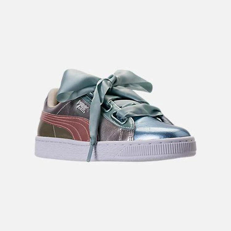 商品Puma|女士金属光泽蝴蝶结休闲鞋,价格¥222,第1张图片