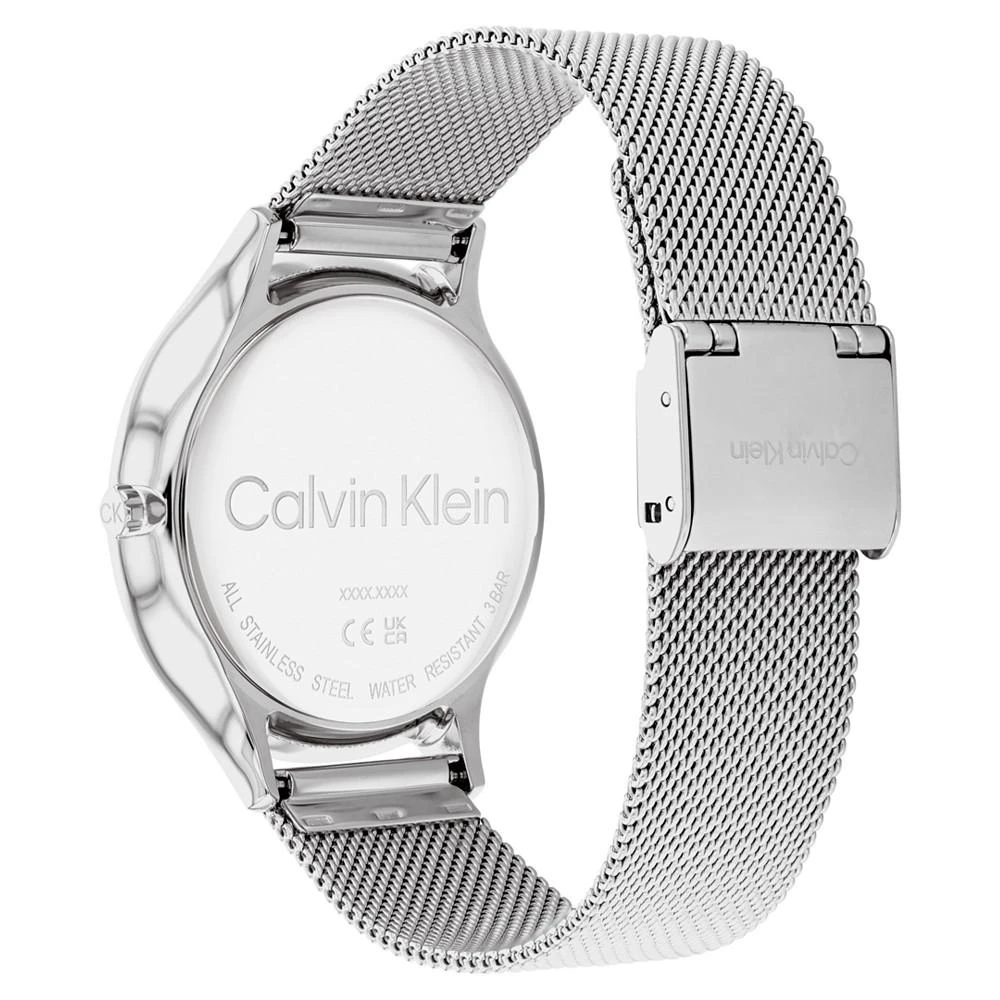 商品Calvin Klein|Stainless Steel Mesh Bracelet Watch 38mm,价格¥973,第3张图片详细描述