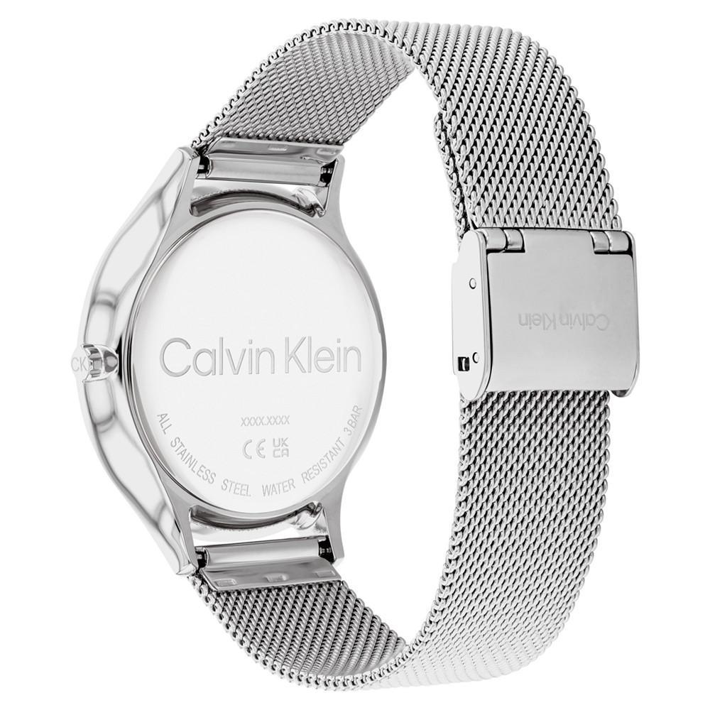 商品Calvin Klein|Stainless Steel Mesh Bracelet Watch 38mm,价格¥941,第5张图片详细描述