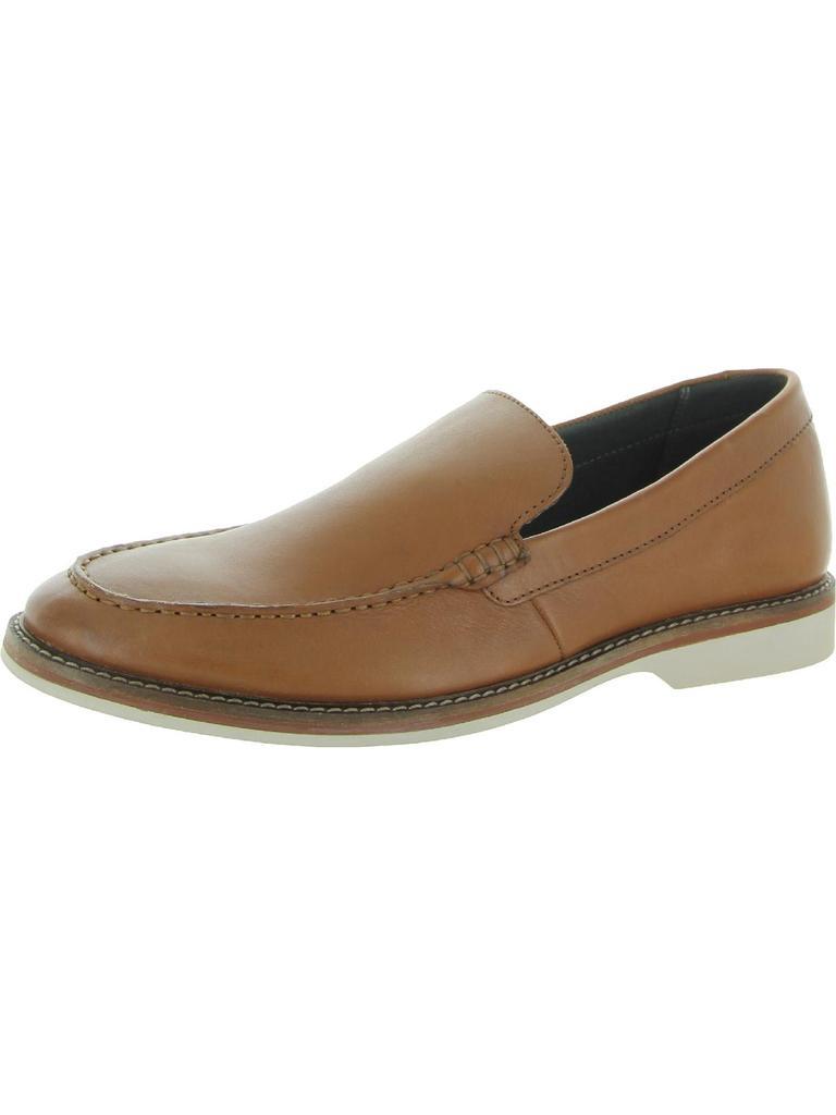 商品Clarks|Atticus Edge Mens Leather Slip On Loafers,价格¥531,第1张图片