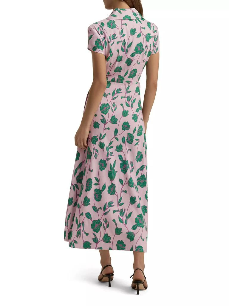商品Favorite Daughter|Sunday Best Floral Linen-Blend Maxi Shirtdress,价格¥2447,第5张图片详细描述