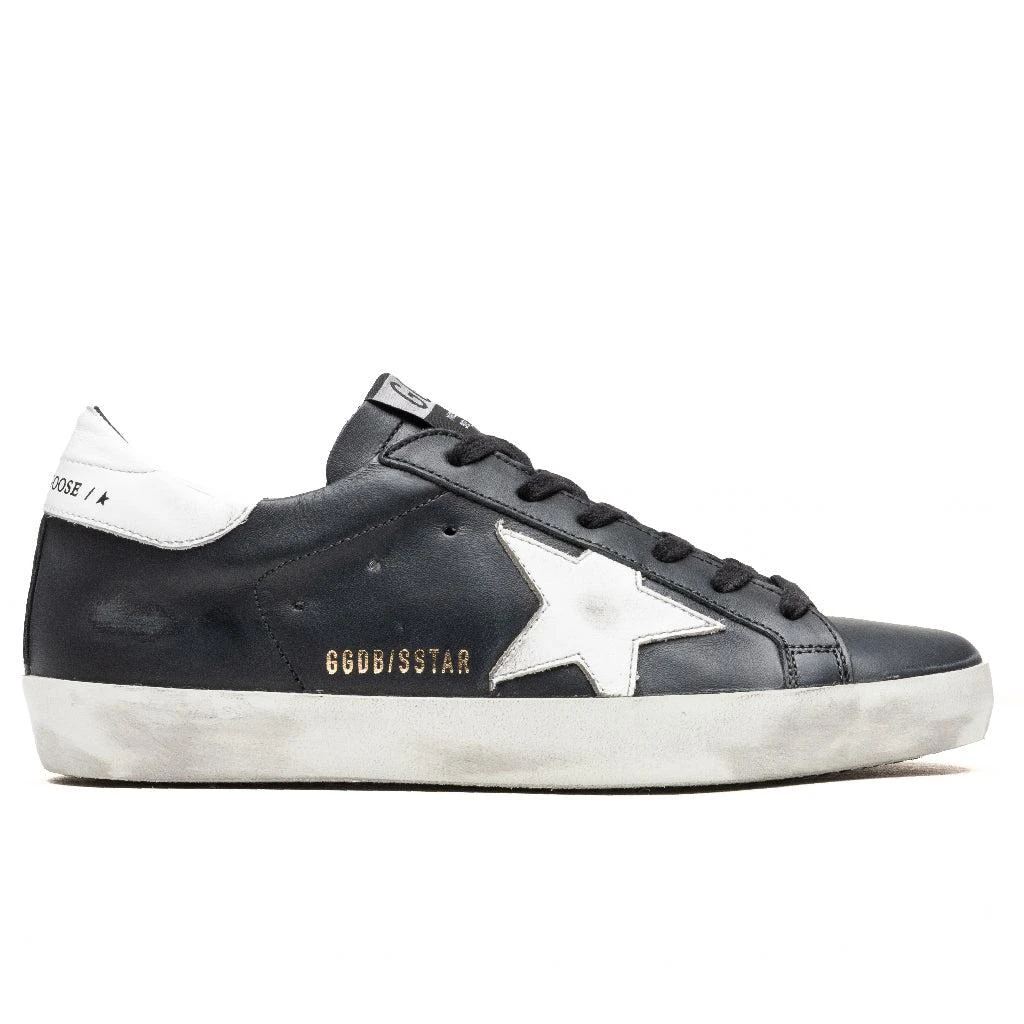 商品Golden Goose|Women's Super-Star Sneakers - Black/White,价格¥4267,第1张图片