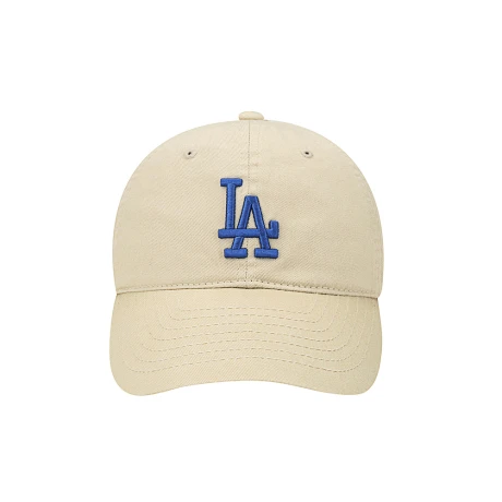 【韩国直邮|包邮包税】MLB 美联棒卡其色蓝LA大标帽子 3ACP6601N07BGSFREE 商品