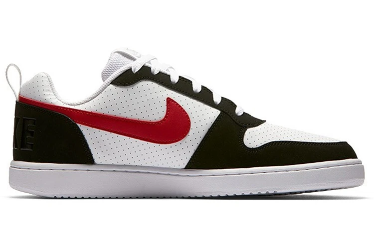 商品[国内直发] NIKE|Court Borough low 低帮 板鞋 男款 黑白红,价格¥407,第3张图片详细描述