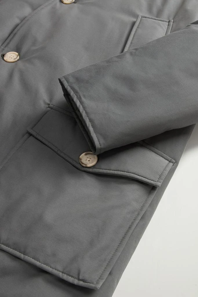 Arctic Parka in Ramar Cloth with Detachable Fur Trim - Men - Gray 商品