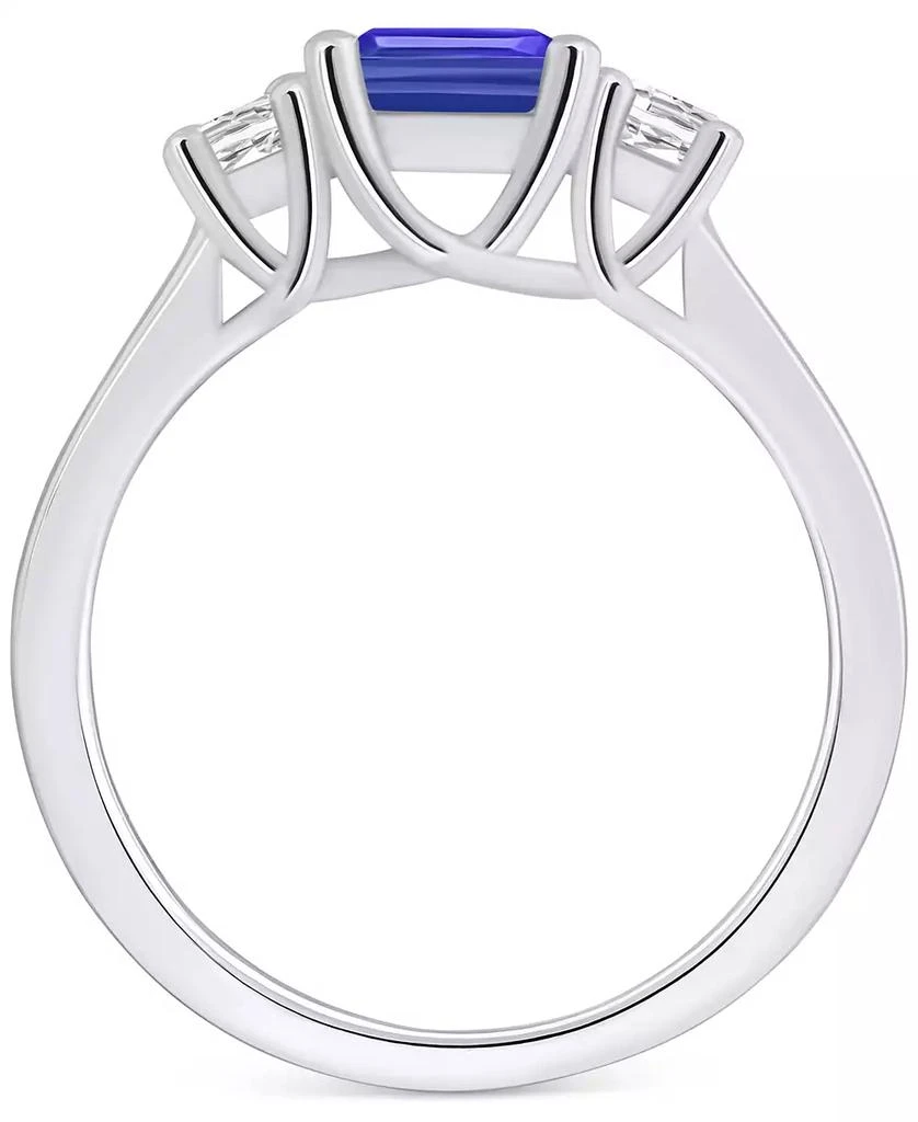 商品Macy's|Tanzanite (1-5/8 ct. t.w.) & Diamond (1/4 ct. t.w.) Emerald-Cut Ring in 14k Gold,价格¥12433,第3张图片详细描述