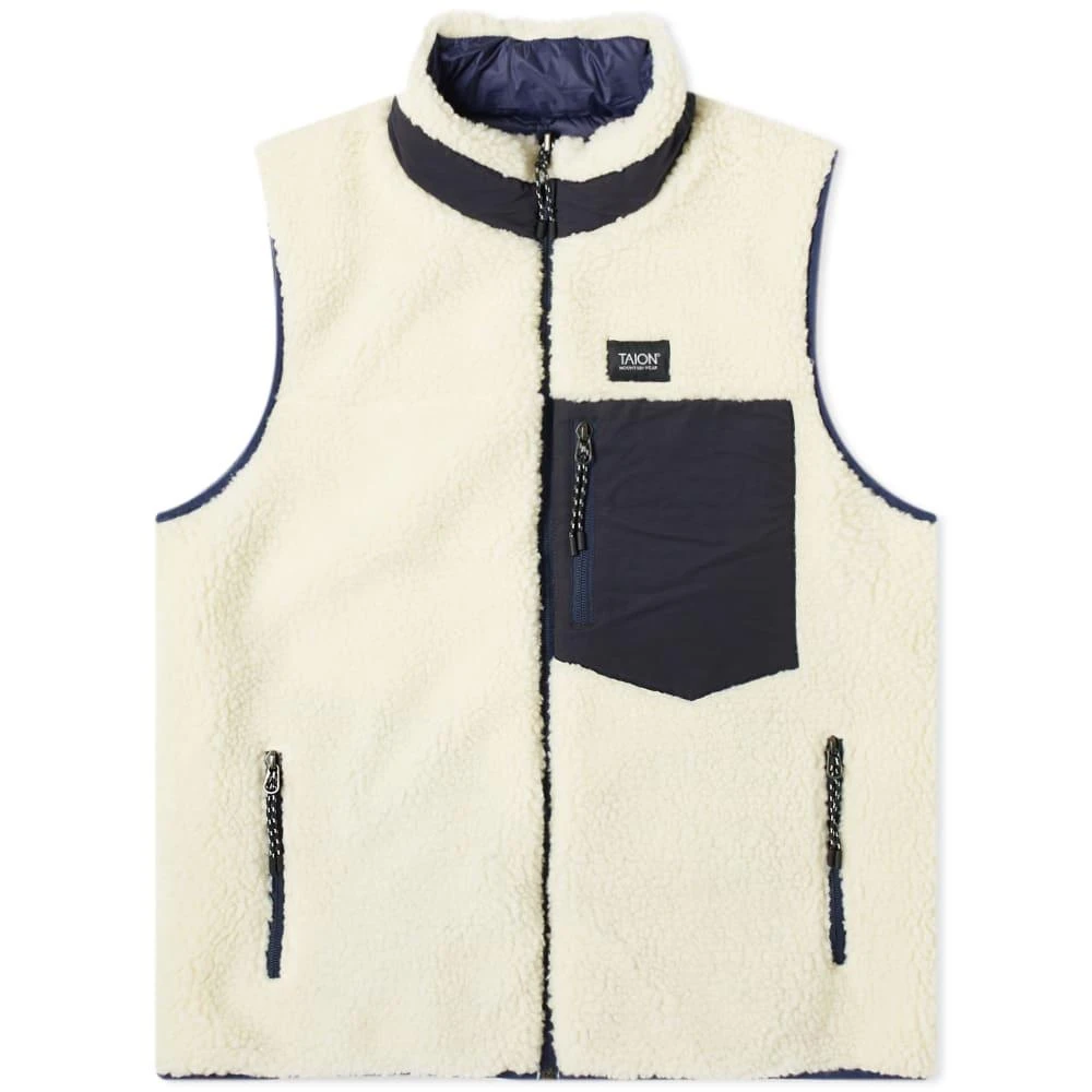 商品Taion|Taion Reversible Fleece Down Vest,价格¥663,第1张图片