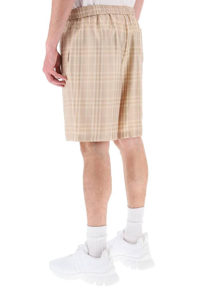 商品Burberry|TARTAN SILK SHORTS,价格¥4021,第4张图片详细描述