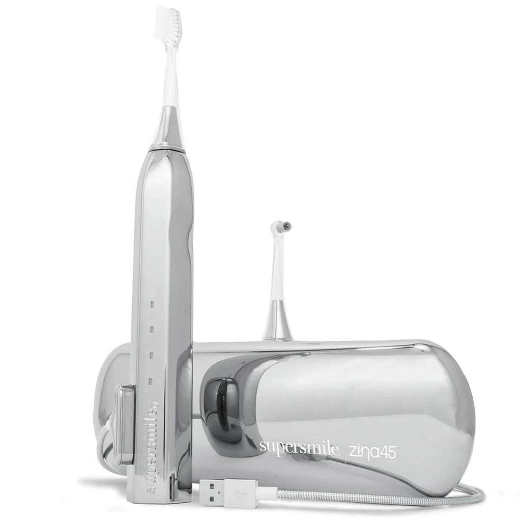 商品Supersmile|Supersmile Zina45 Sonic Pulse Toothbrush - Silver Chrome,价格¥2090,第1张图片