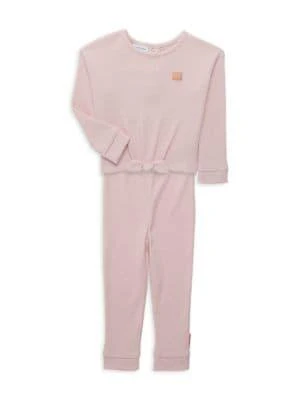 商品Calvin Klein|Baby Girl's 2-Piece Henley Tee & Leggings Set,价格¥204,第1张图片