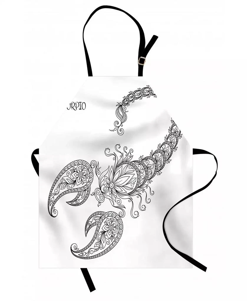商品Ambesonne|Zodiac Scorpio Apron,价格¥239,第1张图片