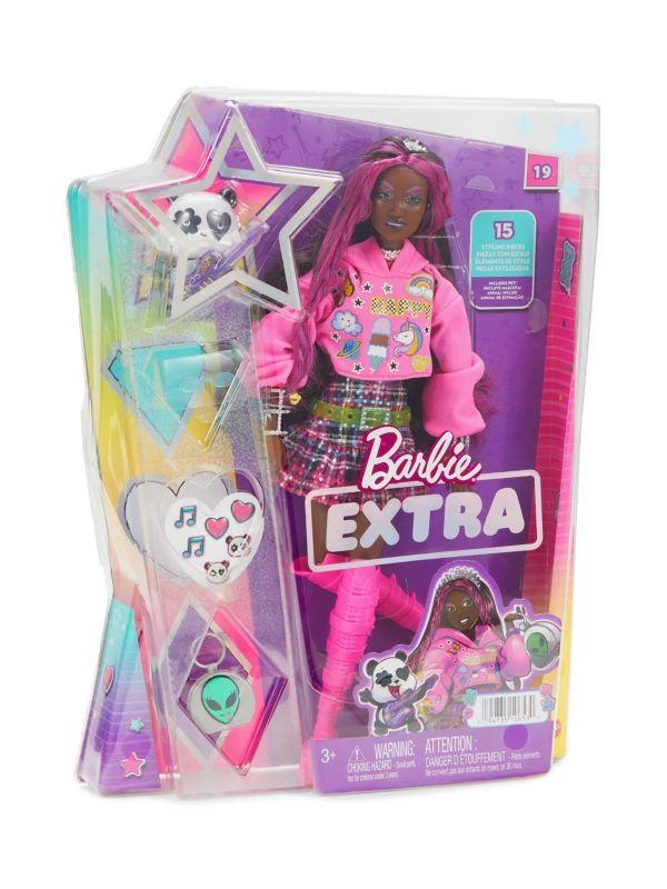 商品Barbie|16-Piece Barbie® Extra Doll Play Set HKP93,价格¥119,第1张图片