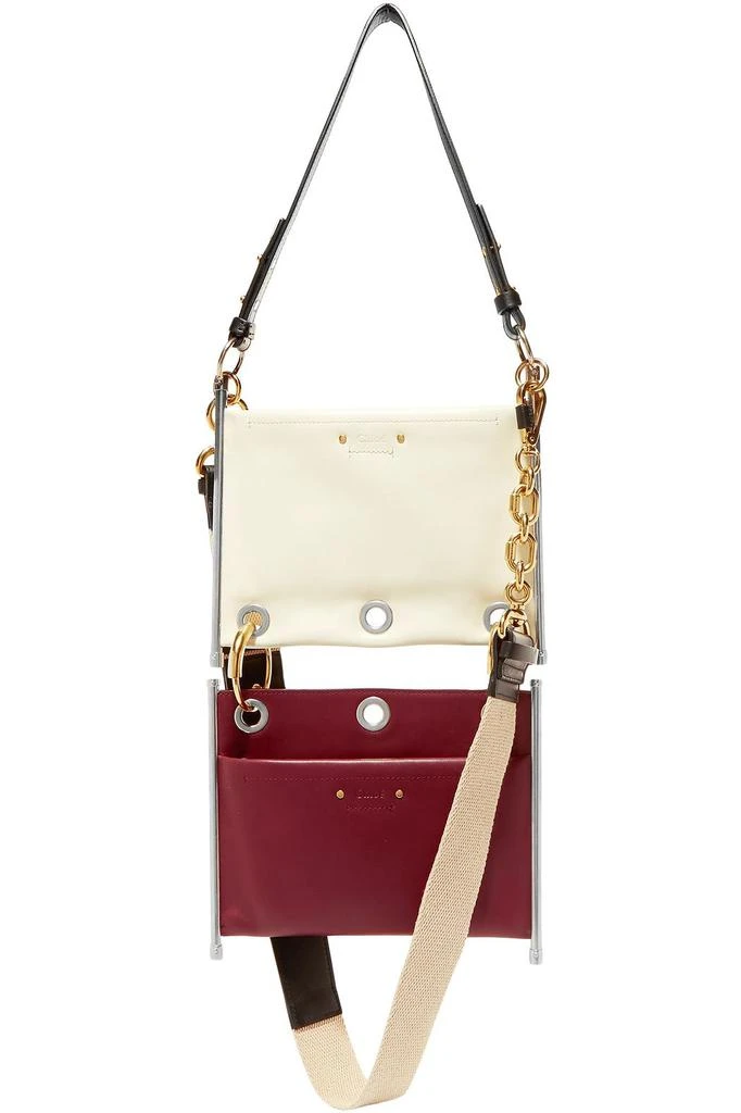 商品Chloé|Roy convertible two-tone leather shoulder bag,价格¥7152,第1张图片