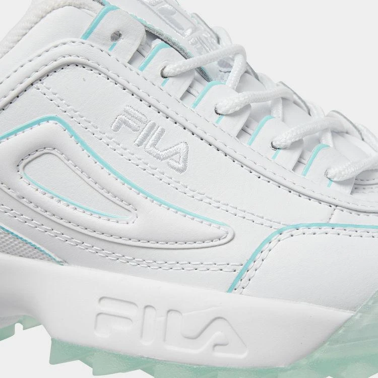 商品Fila|Girls' Big Kids' Fila Disruptor Ice Casual Shoes 复古大童款老爹鞋,价格¥224,第3张图片详细描述