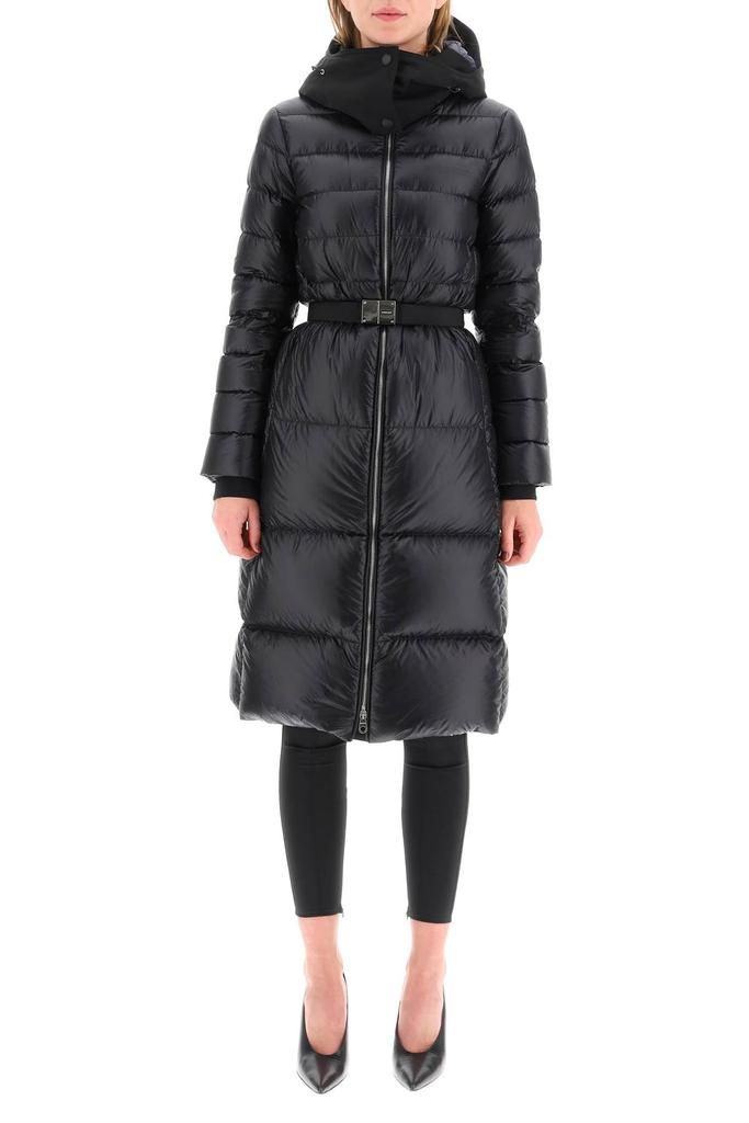 Burberry midi down jacket with contrasting hood商品第2张图片规格展示