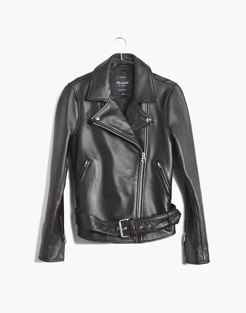 Ultimate Leather Motorcycle Jacket商品第5张图片规格展示