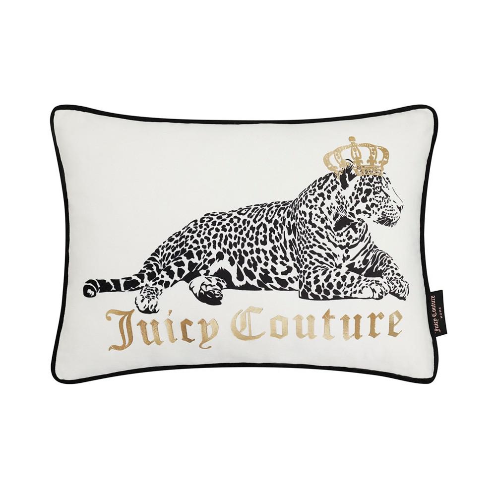 Leopard Crown Decorative Pillow, 14" x 20"商品第1张图片规格展示