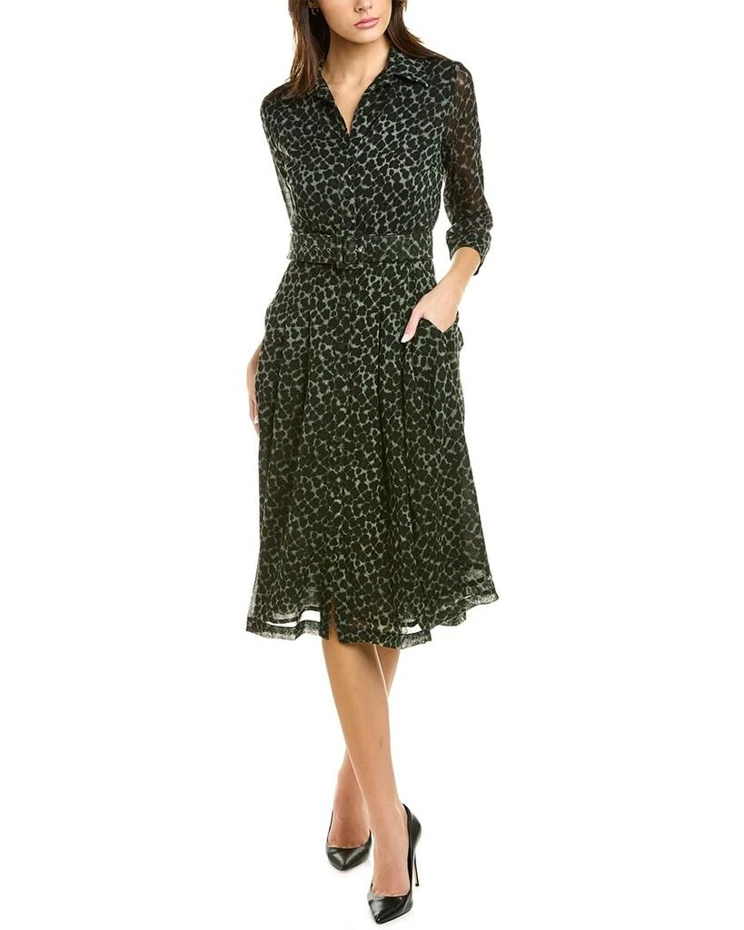 商品SAMANTHA SUNG|Samantha Sung Audrey D 3 Wool Shirtdress,价格¥3135,第1张图片