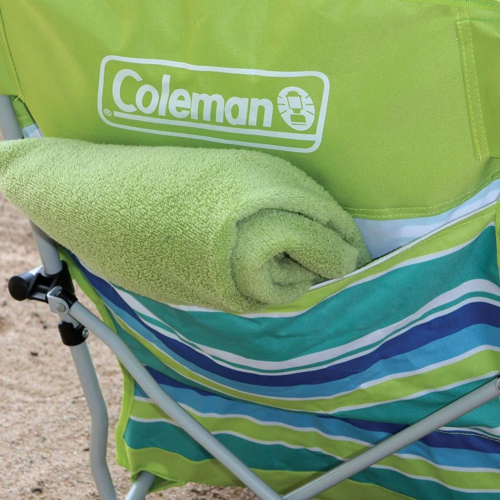 商品Coleman|Coleman Utopia Breeze Lightweight Beach Chair with Cup Holder, Comfortable Portable Outdoor Chair with Carry Bag,价格¥428,第5张图片详细描述