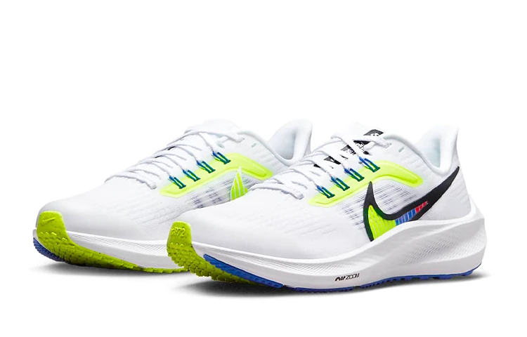 商品[国内直发] NIKE|Air Zoom Pegasus 39 舒适透气 低帮跑步鞋 女款 白色,价格¥443,第4张图片详细描述