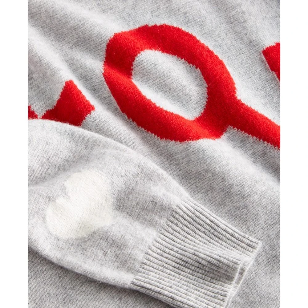 商品Charter Club|Women's Love Crewneck 100% Cashmere Sweater, Created for Macy's,价格¥1568,第4张图片详细描述