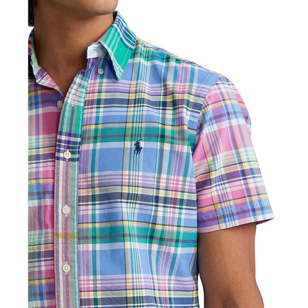商品Ralph Lauren|Men's Classic-Fit Plaid Oxford Fun Shirt,价格¥725,第5张图片详细描述