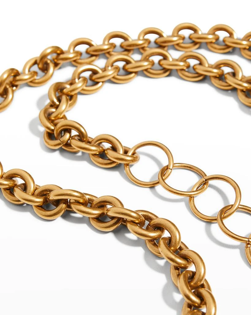 商品Yves Saint Laurent|Maillon Chain Skinny Belt,价格¥6117,第3张图片详细描述
