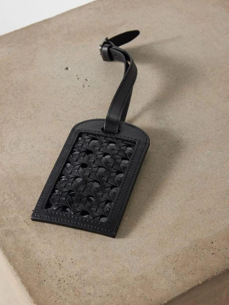 商品Aviteur|Woven-panel leather luggage tag,价格¥1509,第1张图片