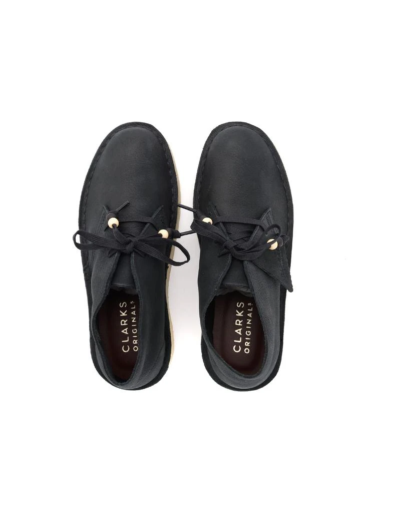 商品Clarks|Clarks Originals Desert Coal Ankle Boots In Black Nubuck,价格¥1395,第5张图片详细描述
