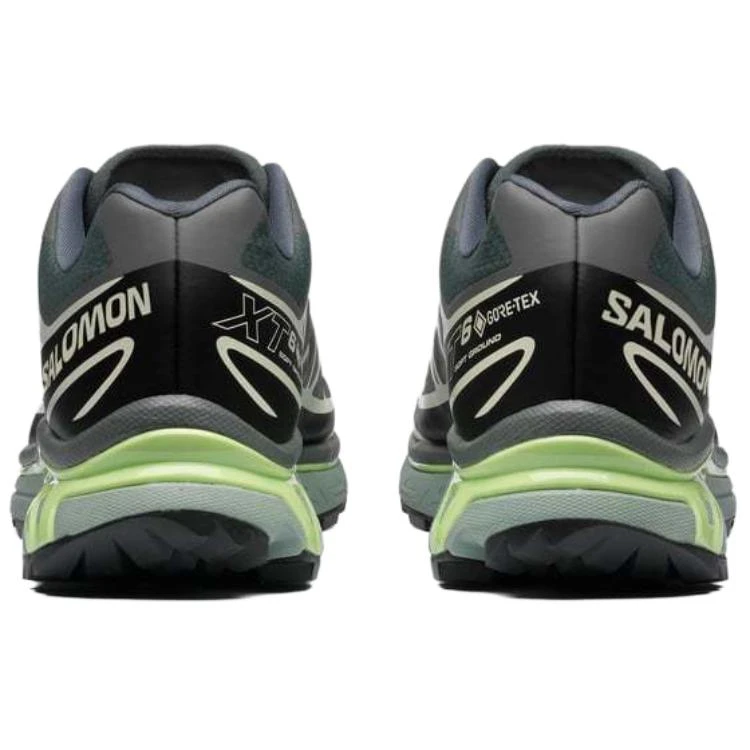 商品[国内直发] Salomon|萨洛蒙 XT-6 GTX  舒适百搭防滑耐磨防水 低帮跑步鞋 男女同款 都市灰黑色青柠奶油,价格¥2105,第5张图片详细描述