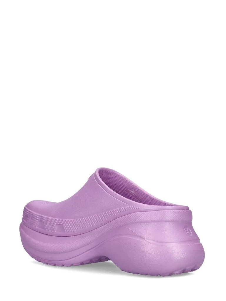 商品Balenciaga|85mm Crocs Rubber Pool Mules,价格¥2983,第3张图片详细描述