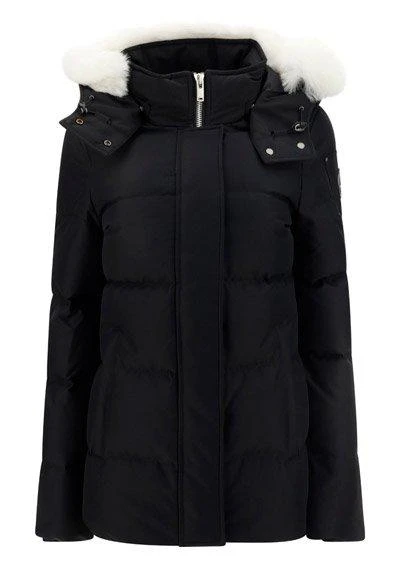 商品Moose Knuckles|Moose Knuckles Zipped Hooded Down Jacket,价格¥7171,第1张图片