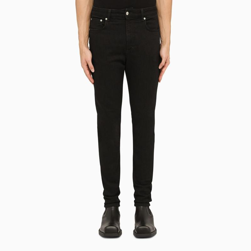 Black slim trousers商品第1张图片规格展示