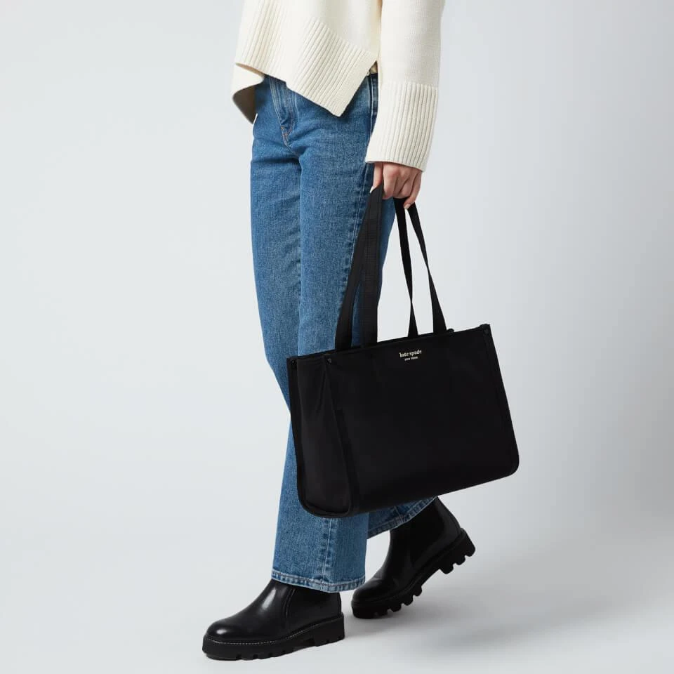 商品Kate Spade|Kate Spade New York Women's Sam Nylon Tote Bag - Black,价格¥1054,第2张图片详细描述