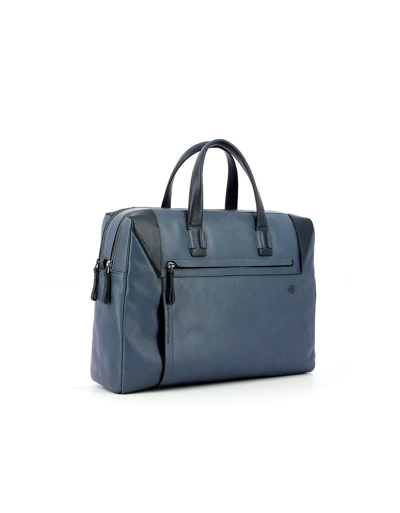 商品PIQUADRO|Blue Briefcase,价格¥2650,第5张图片详细描述