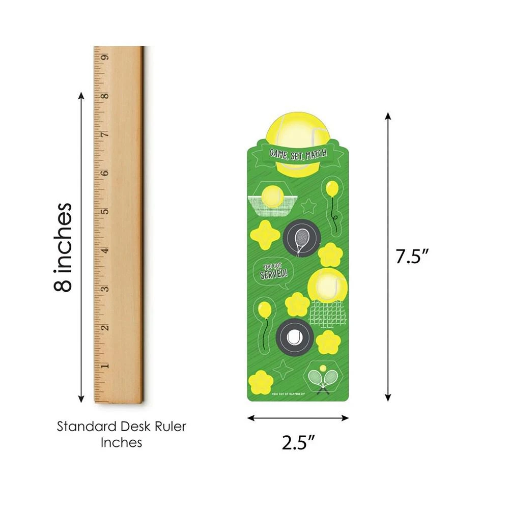 商品Big Dot of Happiness|You Got Served - Tennis - Tennis Ball Favor Kids Stickers 16 Sheets 256 Stickers,价格¥113,第3张图片详细描述