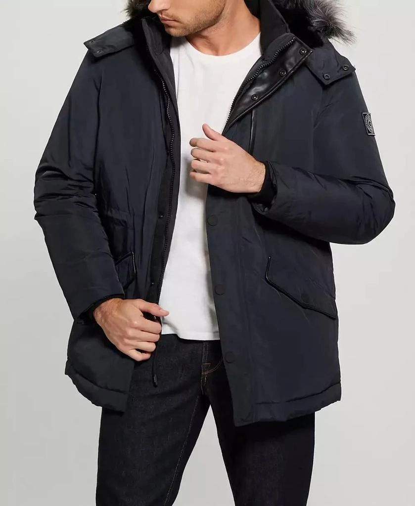 商品GUESS|Men's Real Down Parka Jacket,价格¥1559,第1张图片