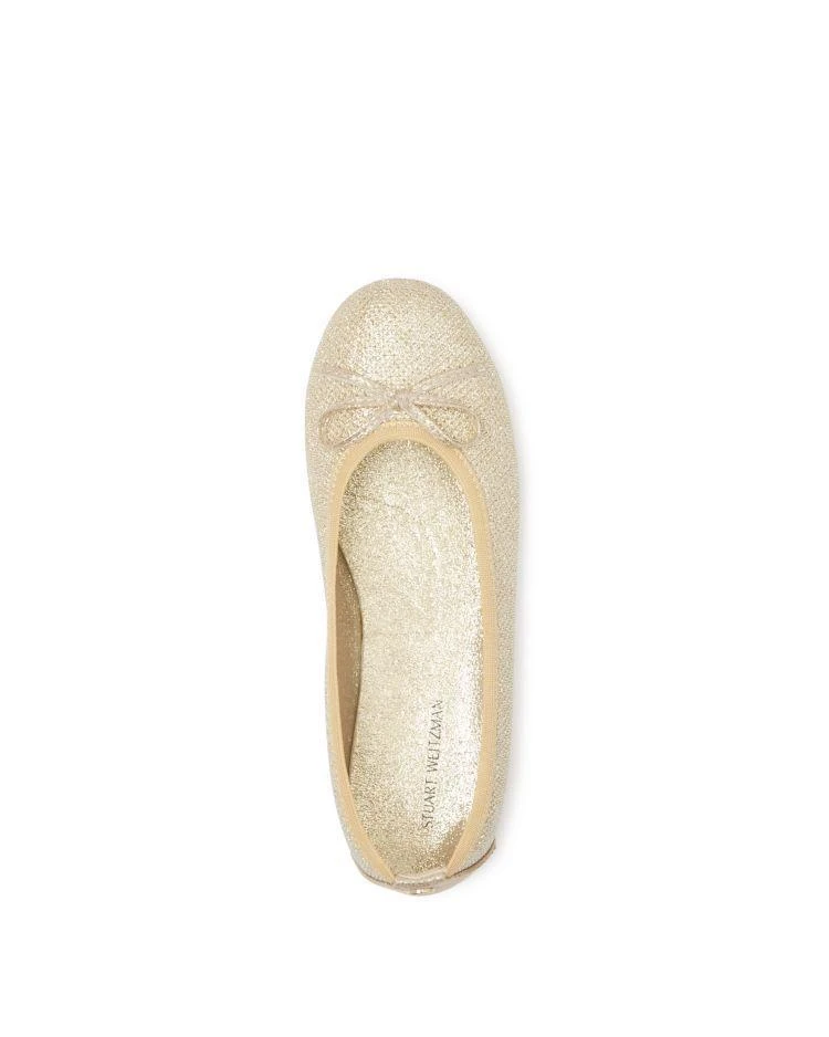 商品Stuart Weitzman|Girls' Fannie Metallic Ballerina Flats - Little Kid, Big Kid,价格¥205,第2张图片详细描述