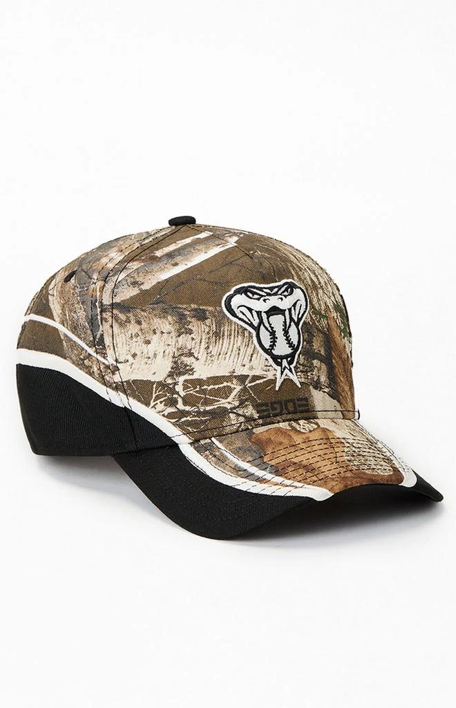 商品New Era|Arizona Diamondbacks Reverse Camo Panel 9FORTY Snapback Hat,价格¥371,第1张图片详细描述