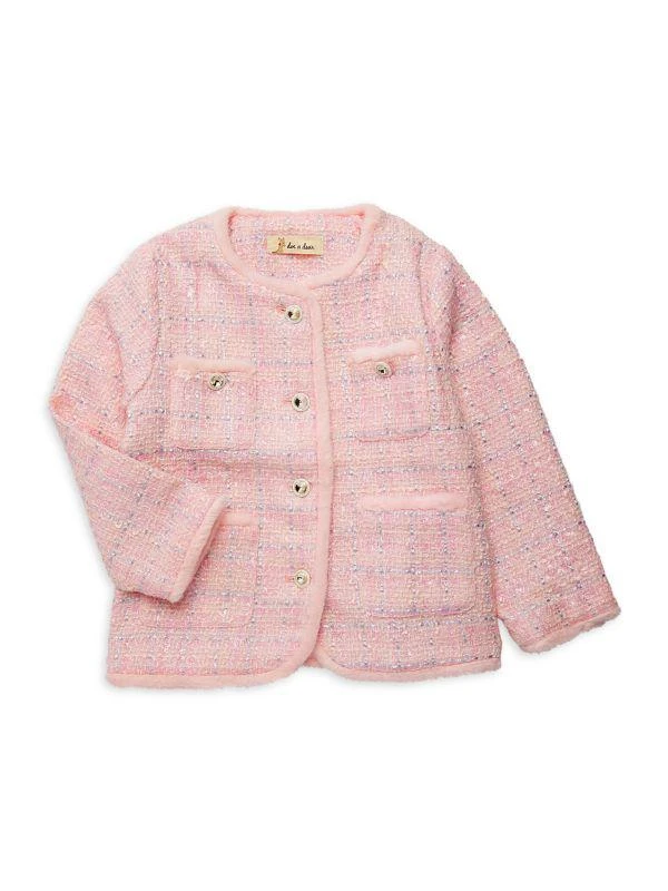 商品Doe A Dear|Little Girl's Tweed Jacket,价格¥220,第1张图片