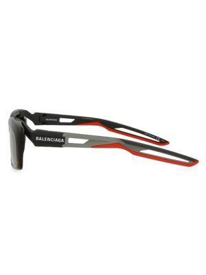 商品Balenciaga|59MM Rectangle Sunglasses,价格¥1486,第5张图片详细描述