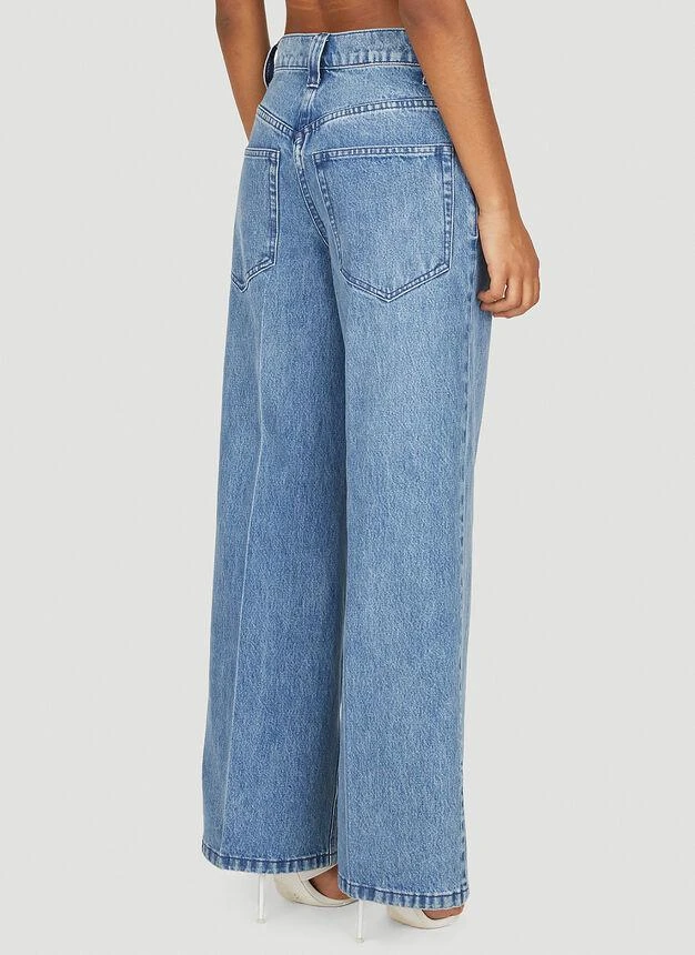 商品Alexander Wang|Raver Belted Jeans in Blue,价格¥1954,第4张图片详细描述